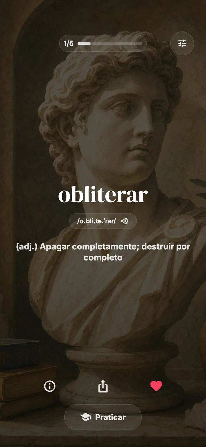 Aumente seu vocabulário um dia de cada vez