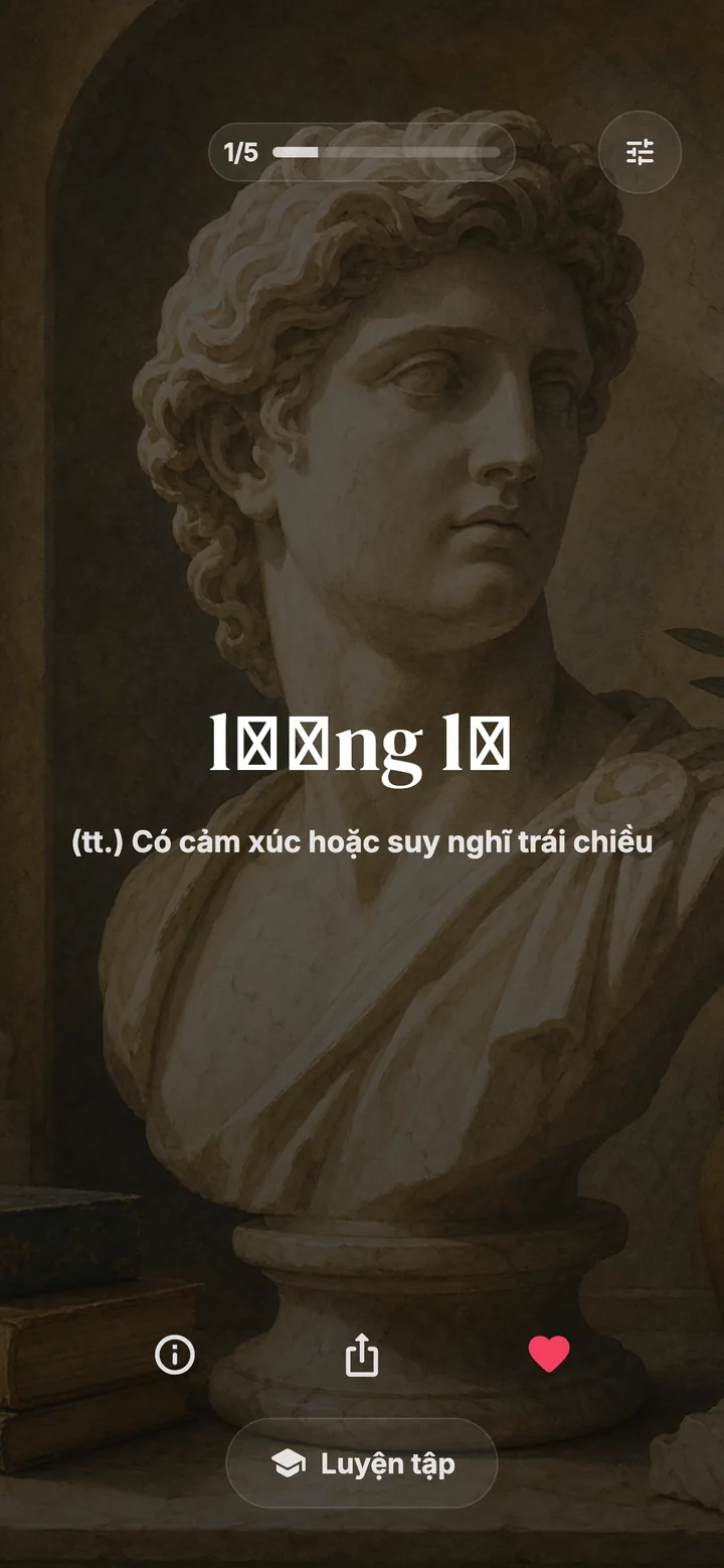Phát triển vốn từ vựng mỗi ngày